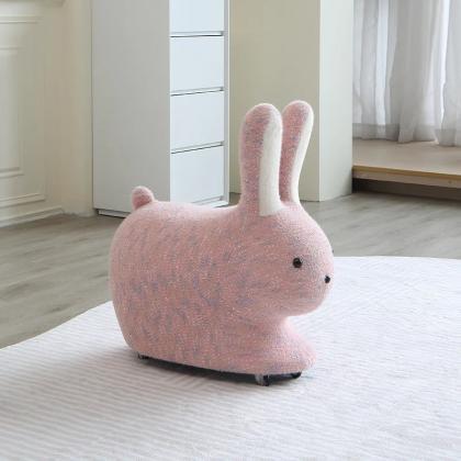 Cute Fabric Covered Bunny-shaped Stools For..