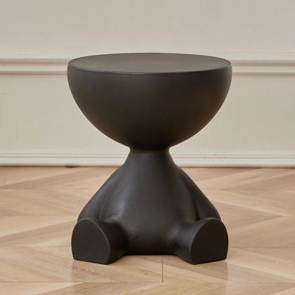 Modern Abstract Design Decorative Side Table