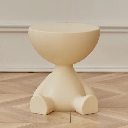 Modern Abstract Design Decorative Side Table