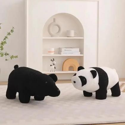 Cute Panda And Polar Bear Plush Toys Set