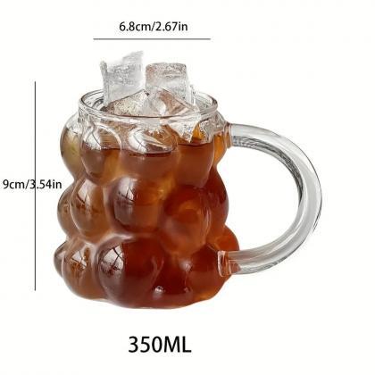 Double-walled Glass Bear-shaped Mugs For Coffee
