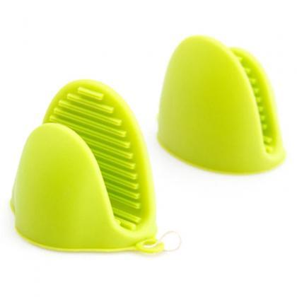 Silicone Oven Mitts Heat Resistant Pot Holders Set