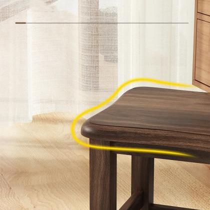 Solid Wood Stackable Stools For Kitchen And Living..