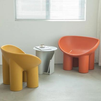 Modern Minimalist Accent Tub Chairs Set Of 2