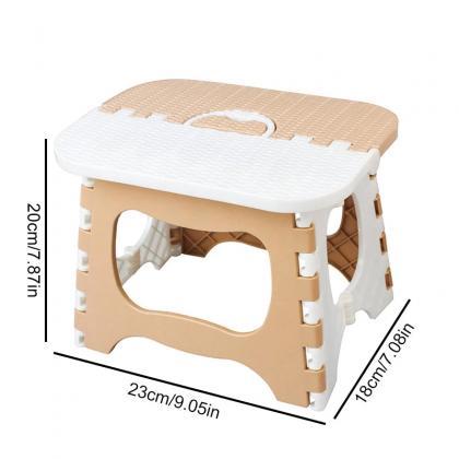 Portable Plastic Folding Step Stool For Adults And..