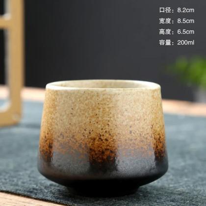 Handcrafted Ceramic Coffee Tea Cups Artisan Glaze..