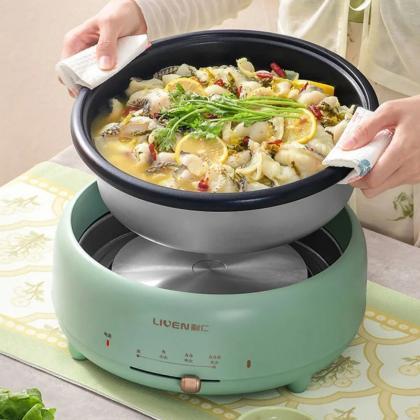 Electric Pot Cooker Large Capacity Non-stick..