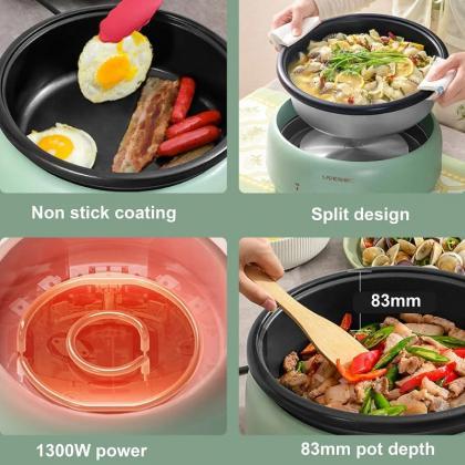 Electric Pot Cooker Large Capacity Non-stick..