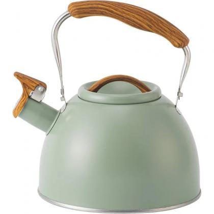 Vintage Style Stovetop Whistling Tea Kettle With..