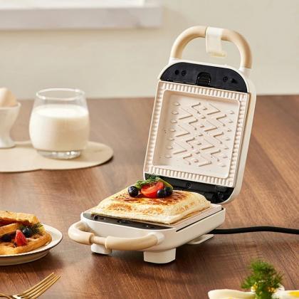 Compact Non-stick Sandwich Waffle Maker Breakfast..