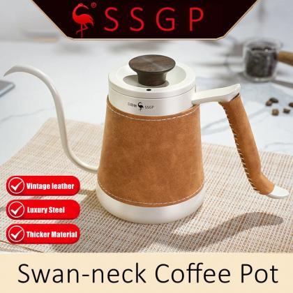 Elegant Gooseneck Pour Over Coffee Kettle With..
