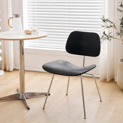 Modern Bentwood Chair With Chrome Legs For Home