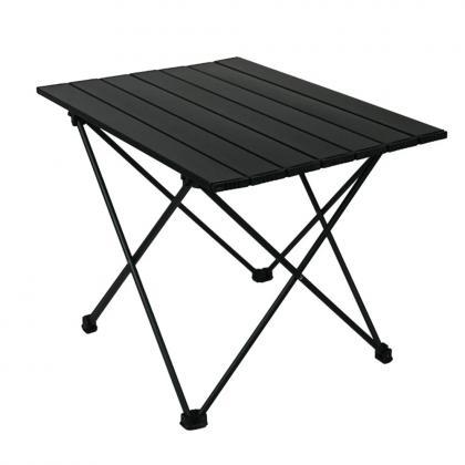 Portable Outdoor Picnic Folding Table With Metal..
