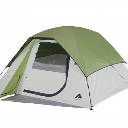 Four-person Family Camping Dome Tent With Rainfly