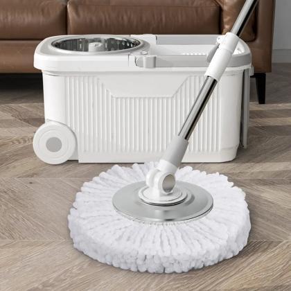 Easy Wring Microfiber Spin Mop And Bucket System