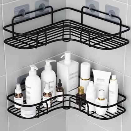 Wall-mounted Shower Caddy Organizer Bathroom Shelf..