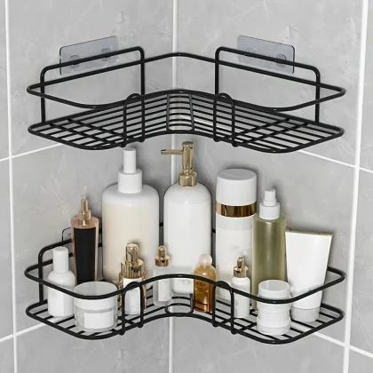 Wall-mounted Shower Caddy Organizer Bathroom Shelf..