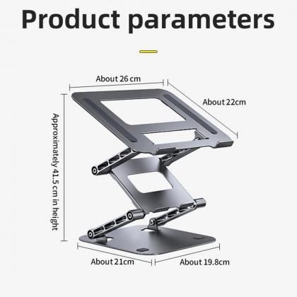 Adjustable Aluminum Laptop Stand With Ventilated..