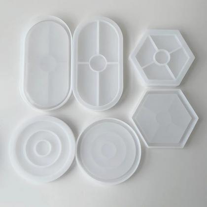 Geometric Silicone Molds Set For Diy Resin Crafts