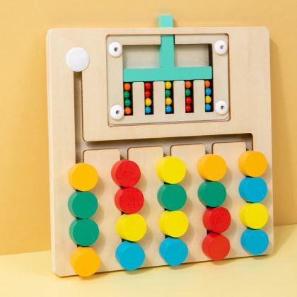 Colorful Wooden Abacus Educational Toy For..