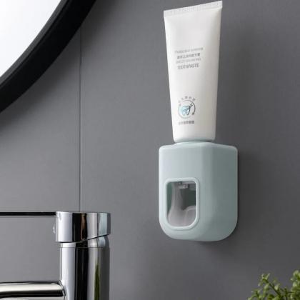Wall-mounted Automatic Toothpaste Dispenser Set,..