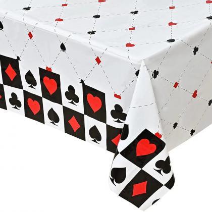 Deluxe Playing Card Suits Patterned Paper Napkin..