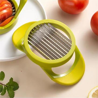 Handy Green Tomato Slicer Cutter Kitchen Gadget..