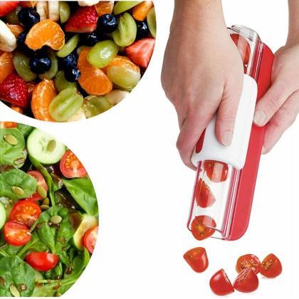 Handheld Tomato Slicer Cutter Kitchen Gadget Tool