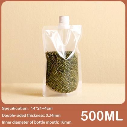 Reusable Sealable Standing Pouches For Kitchen..