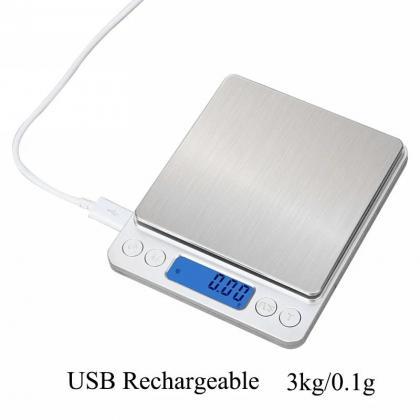 Digital Kitchen Scale 3kg Precision Stainless..