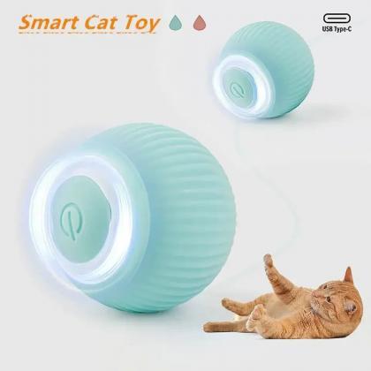Interactive Automatic Cat Toy Ball Usb..