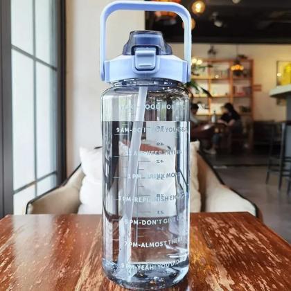 Motivational Time Marker Leakproof Water Bottles..