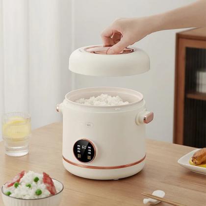 Compact Digital Mini Rice Cooker With Timer..
