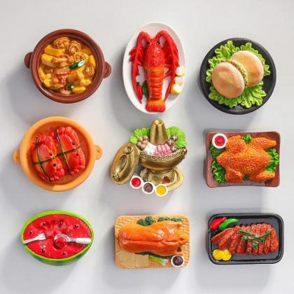 Miniature Assorted Food Models Display Set..
