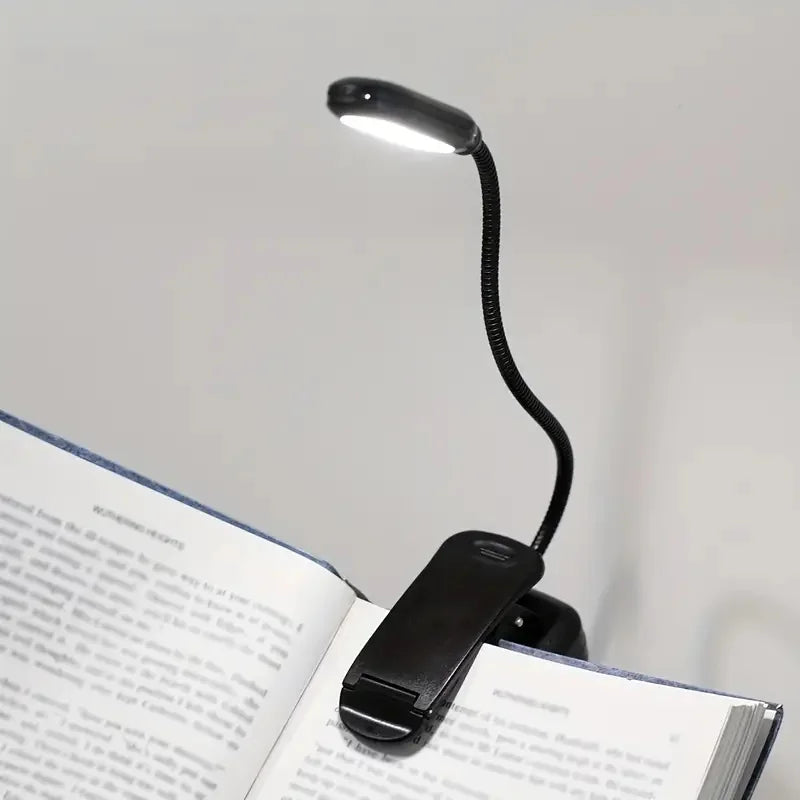 Flexible Led Clip-on Reading Light For Books