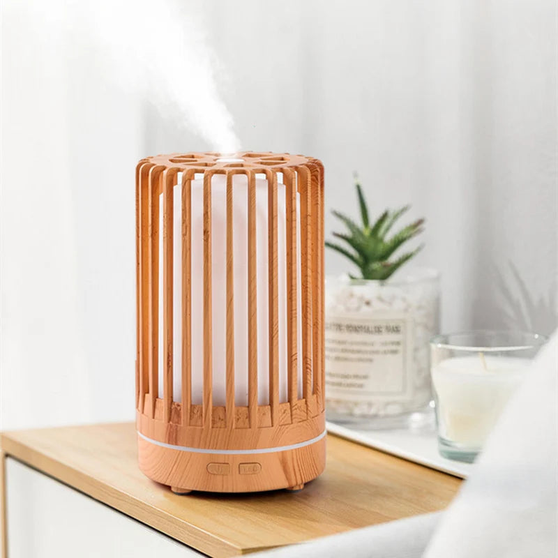 Elegant Ultrasonic Aroma Diffuser Humidifier With Led Light