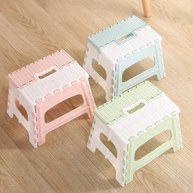 Portable Folding Plastic Step Stool For Kids And Adults