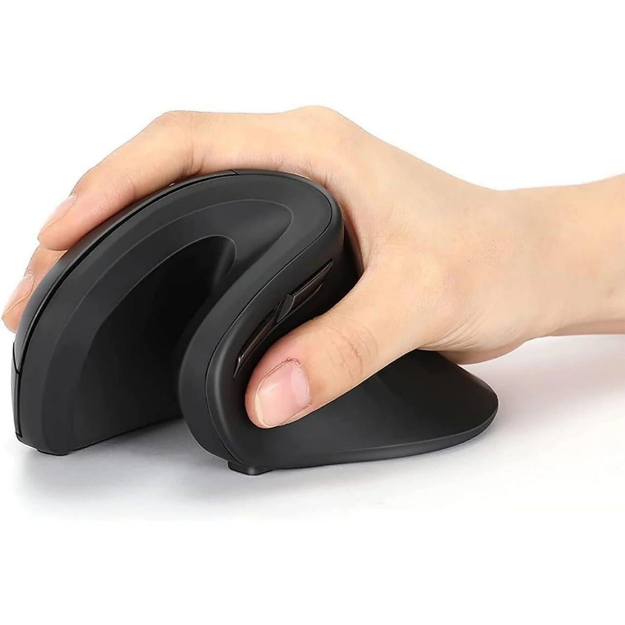 Ergonomic Vertical Wireless Mouse Adjustable Dpi Comfort Design