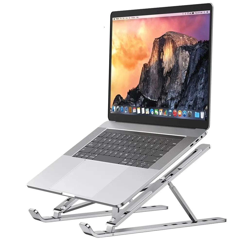 Adjustable Aluminum Laptop Stand With Ergonomic Design