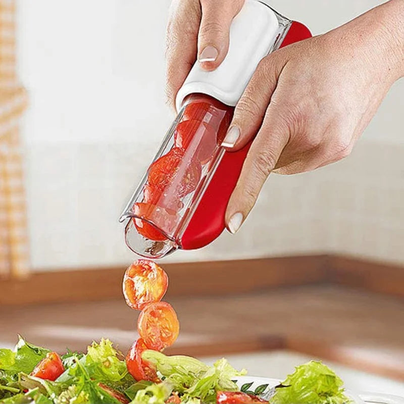 Handheld Tomato Slicer Cutter Kitchen Gadget Tool