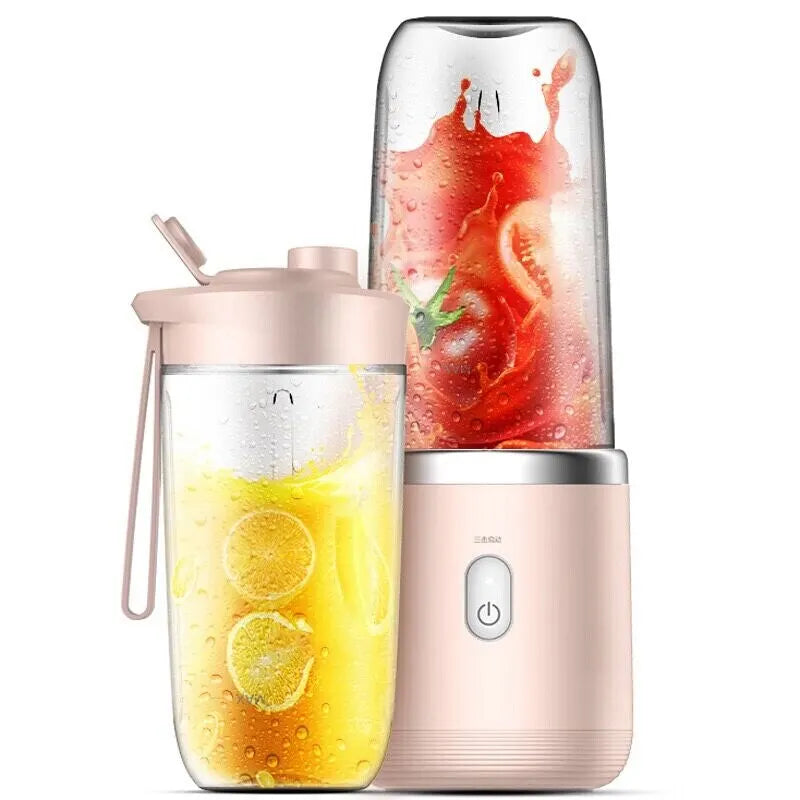 Portable Usb Rechargeable Blender With Travel Bottle