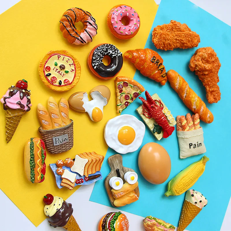 Assorted Miniature Food Model Collection For Display