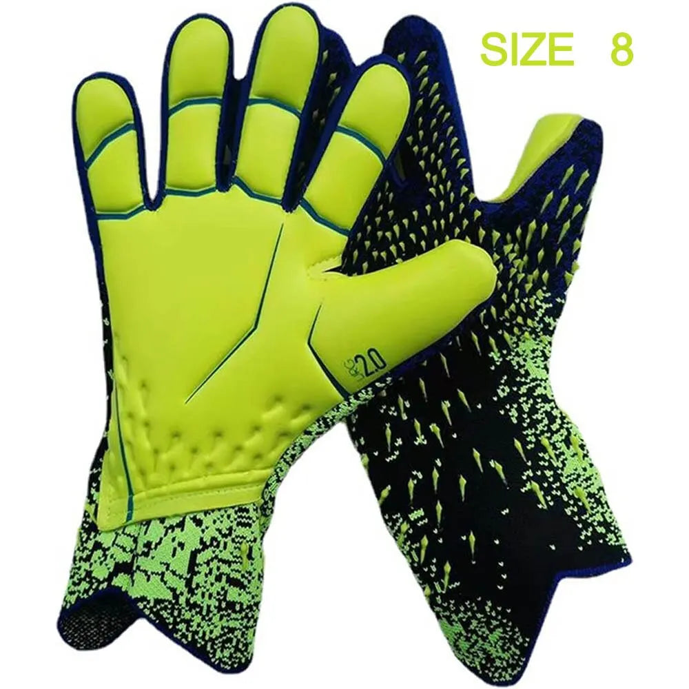Pro Grip Neon Green Goalkeeper Soccer Gloves on Luulla