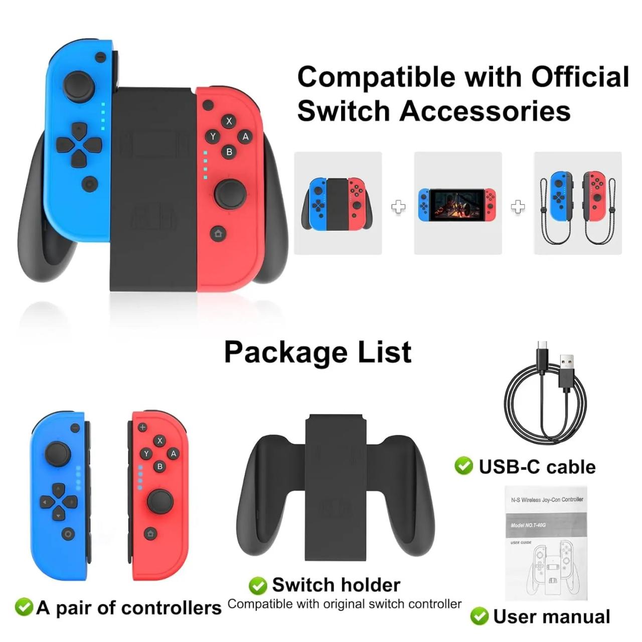 Nintendo Switch Joy-con Wireless Controller Set on Luulla