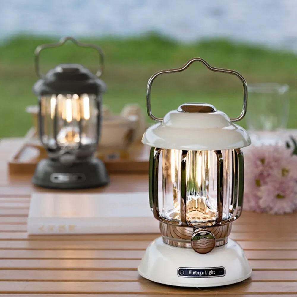 Old fashioned lantern with led lights cheap
