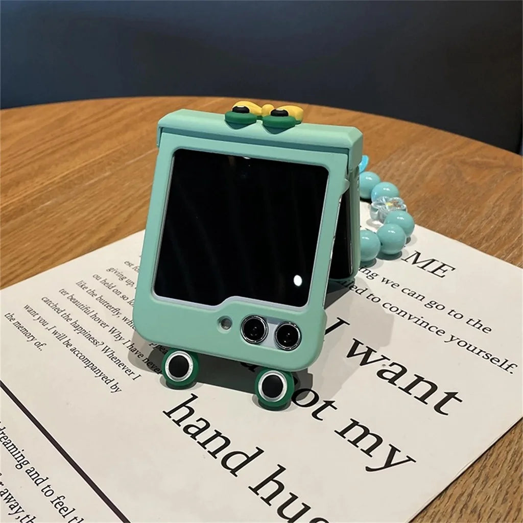 Cute Frog Design Phone Case With Charms on Luulla