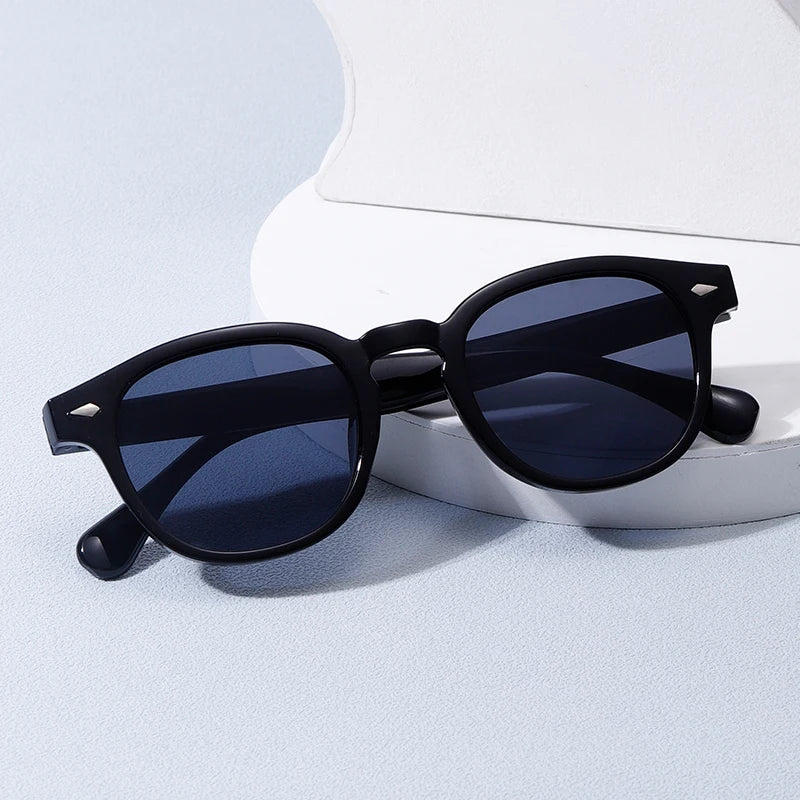 Vintage Round Polarized Sunglasses with UV Protection Mens Womens Vintage Round Sunglasses Polarized 100% UV  main image 2