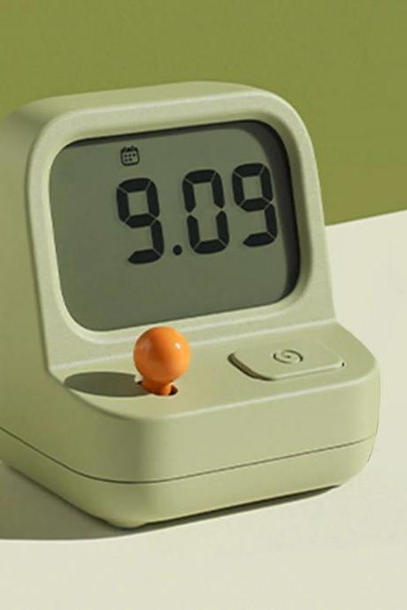 Vintage Style Digital Alarm Clock With Silicone Stand