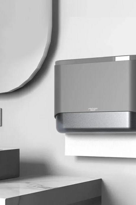 Modern Wall-mounted Hand Dryer For Bathrooms, Touchless