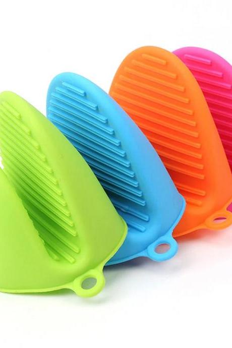 Silicone Oven Mitts Heat Resistant Pot Holders Set